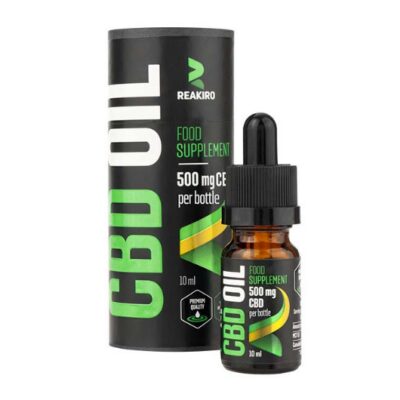 Óleo de CBD 500mg, 5% - Reakiro