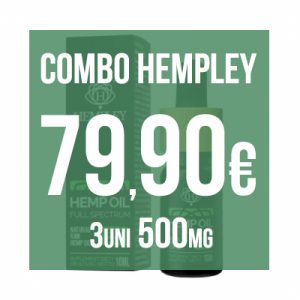 Óleo de CBD 5% (500mg) 10ml – Hempley