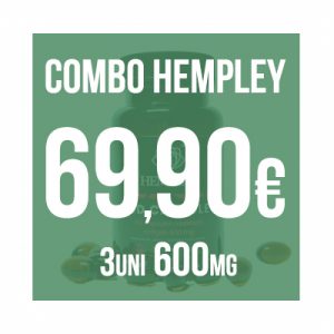 Cápsula de CBD Hempley – 600MG