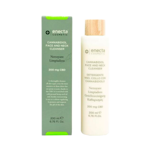 Enecta Face and Neck Cleanser – 200mg CBD – 200ml