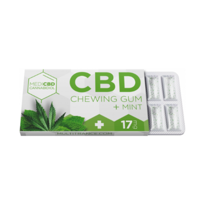 Chiclete CBD Menta - 17mg