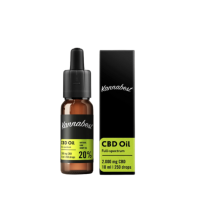Óleo CBD Kannabest 20% - 10ml (2000mg)