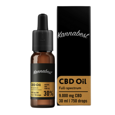 Óleo CBD Kannabest 30% - 30ml (9000mg)