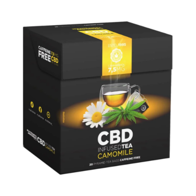 Chá de Camomila com CBD 7,5mg - (20 Saquetas)