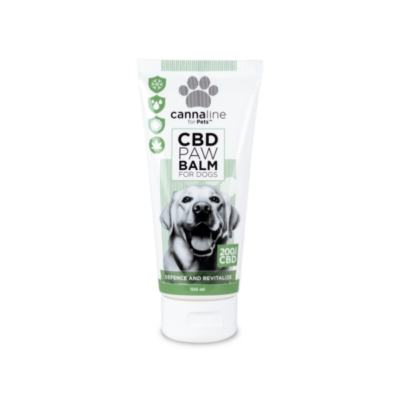 Bálsamo CBD para Patas de Cão 200mg 100ml - Cannaline